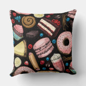甘いお菓子 クッション (裏面)