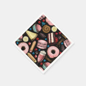 甘いお菓子 スタンダードカクテルナプキン (角)