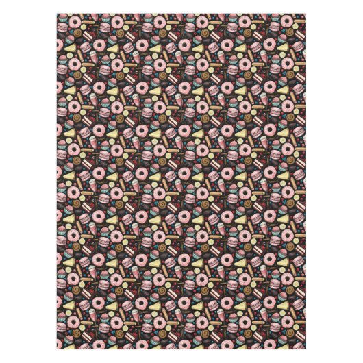 甘いお菓子 テーブルクロス (正面)