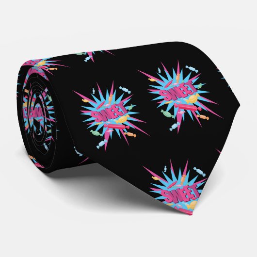 甘いお菓子 ネクタイ (ロール)