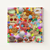 甘いお菓子 ノートブック (裏面)