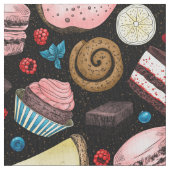 甘いお菓子 ファブリック (クローズアップ)