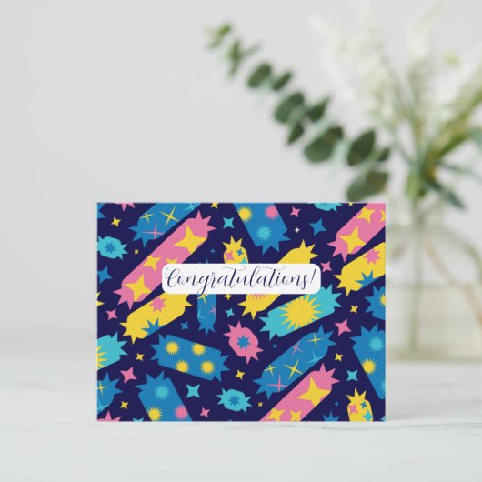 甘いお菓子。 ポストカード (スタンド正面)