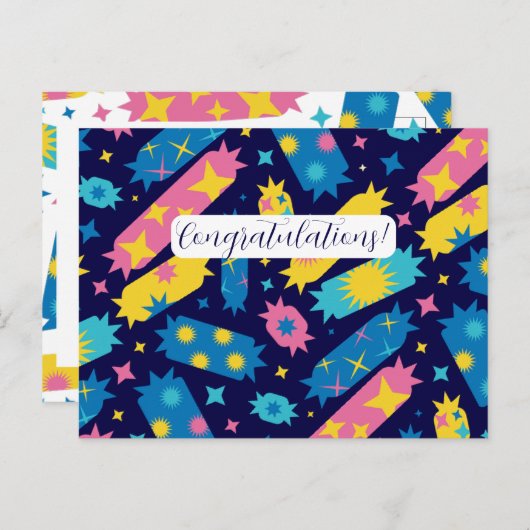 甘いお菓子。 ポストカード (正面/裏面)