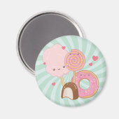 甘いお菓子 マグネット (正面/裏面)