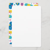 甘いお菓子。 招待状 (正面/裏面)