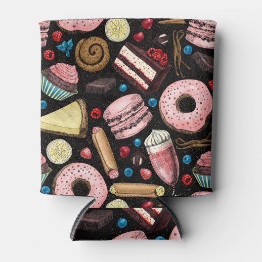 甘いお菓子 缶クーラー (正面)