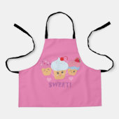 甘いお菓子 – Cupcakes! エプロン (正面)