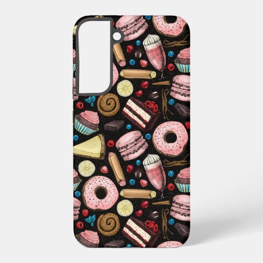 甘いお菓子 SAMSUNG GALAXYケース (裏面)