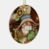 甘いかかしクリスマスオーナメント セラミックオーナメント (右)