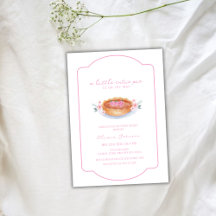 甘いかわいこちゃんパイラズベリーフラワーベビーシャワー