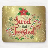 甘いがツイストしたマウスパッド マウスパッド (正面)