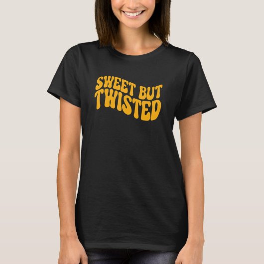 甘いがツイスト引用文 Tシャツ (正面)