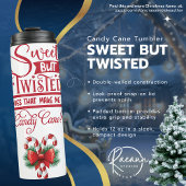 甘いが捻れたキャンディーケーン熱タンブラー タンブラー