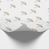 甘いきのこの包装紙 ラッピングペーパー (角)