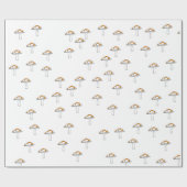 甘いきのこの包装紙 ラッピングペーパー (フラット)