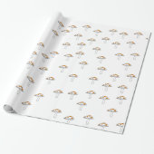 甘いきのこの包装紙 ラッピングペーパー (アンロールド)