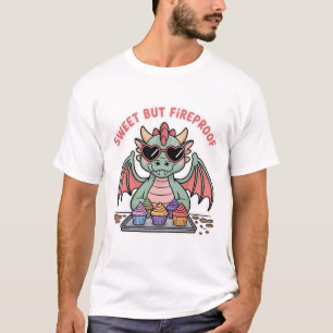 甘いけど耐火性ドラゴンベーカーファニーバキングギフト Tシャツ