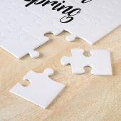 甘いことわざ《鳥》アメリカゴガラブラックキャップ水色 ジグソーパズル (側面)