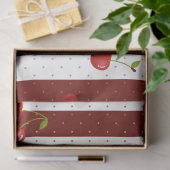 甘いさくらんぼの切り離し 薄葉紙 (ギフト)