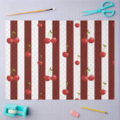 甘いさくらんぼの切り離し 薄葉紙 (クラフト)