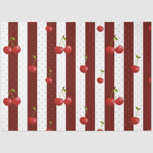 甘いさくらんぼの切り離し 薄葉紙 (正面)