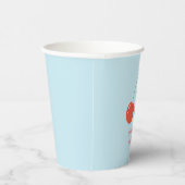 甘いさくらんぼパーティーをテーマ 紙コップ (右)