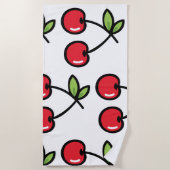 甘いさくらんぼビーチタオル» ビーチタオル (正面)