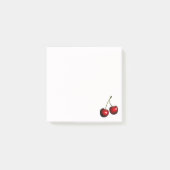 甘いさくらんぼ付箋 ポストイット (正面)