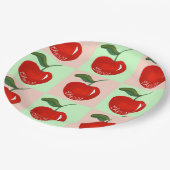 甘いさくらんぼ喜び ペーパープレート (アングル)