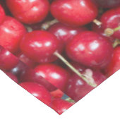 甘いさくらんぼ柄 テーブルクロス (アングル)