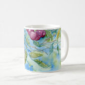 "甘いさくらんぼ"のコーヒー・マグ コーヒーマグカップ (正面右)