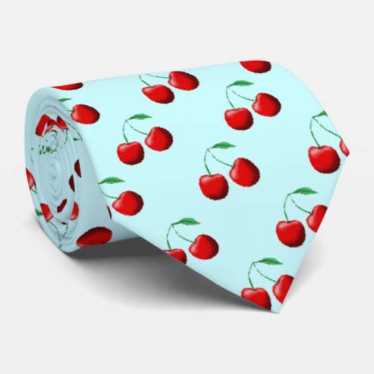 甘いさくらんぼ ネクタイ (ロール)