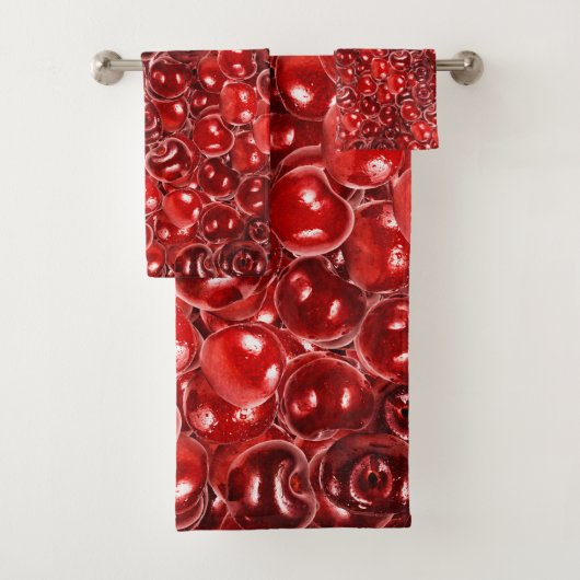 甘いさくらんぼ バスタオルセット (インサイチュ)