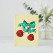 甘いさくらんぼ ポストカード (スタンド正面)