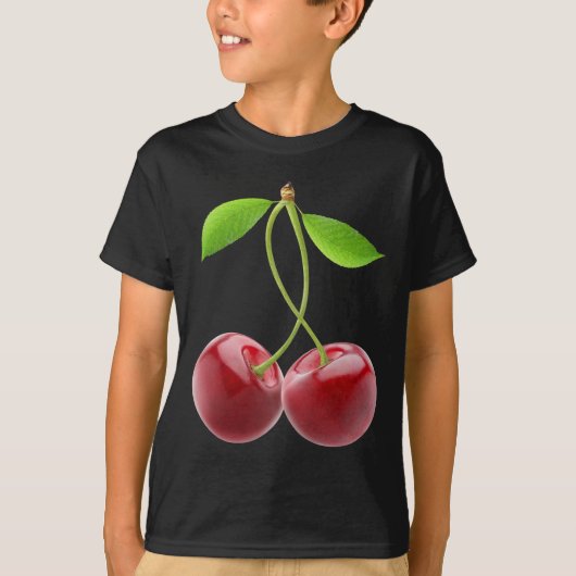 甘いさくらんぼ Tシャツ (正面)