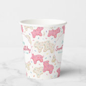 甘いすり身の動物のクッキー誕生日パーティー 紙コップ (右)