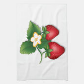 甘いちごショートケーキ キッチンタオル (縦)