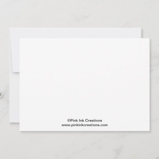 甘いてんとう虫の最初誕生日の招待状 招待状 (裏面)