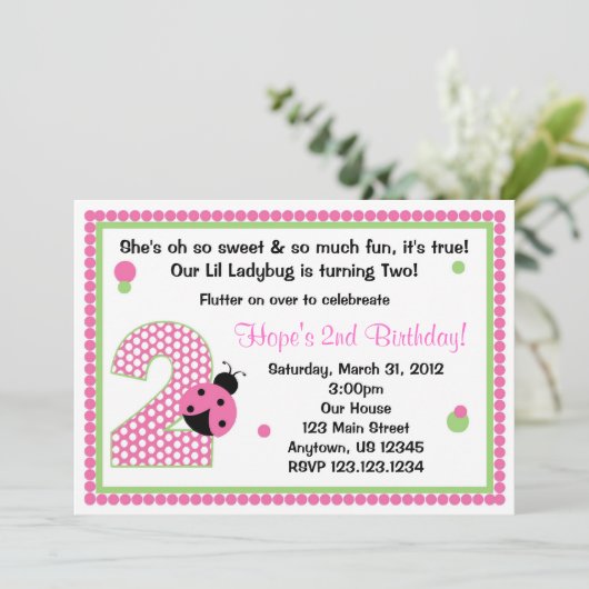 甘いてんとう虫2 招待状 (スタンド正面)