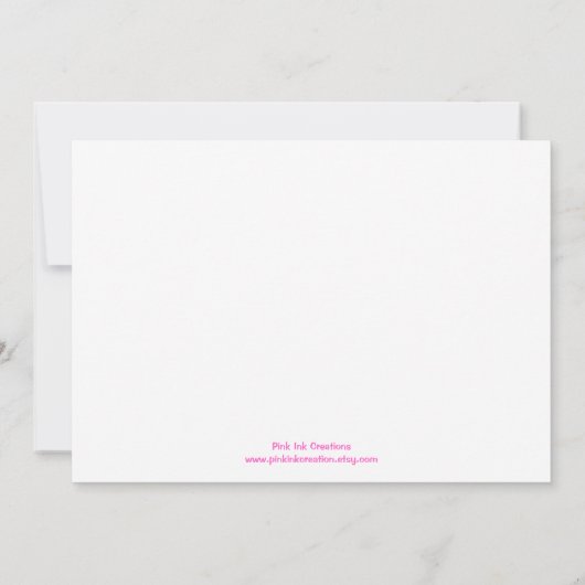 甘いてんとう虫2 招待状 (裏面)