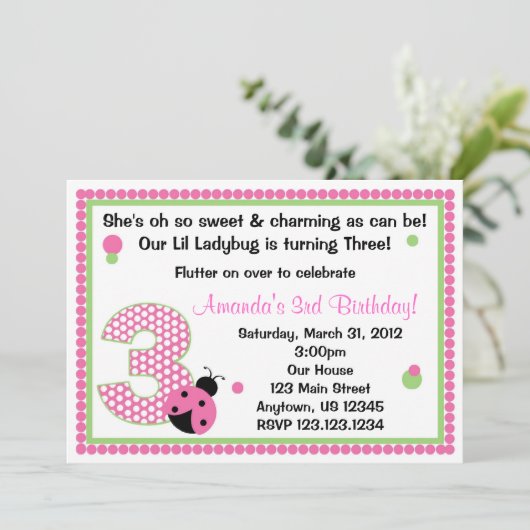 甘いてんとう虫3 招待状 (スタンド正面)