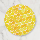 甘いできるだけ甘い蜂蜜の赤ちゃんシャワーのお願い フェイバータグ (裏面)