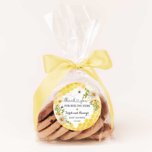 甘いできるだけ甘い蜂蜜の赤ちゃんシャワーのお願い フェイバータグ