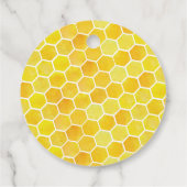 甘いできるだけ甘い蜂蜜の赤ちゃんシャワーのお願い フェイバータグ (裏面)