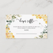 甘いとしてビーおむつラッフルチケット エンクロージャーカード (正面)