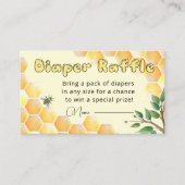 甘いとしてビーおむつラッフルチケット エンクロージャーカード (正面)