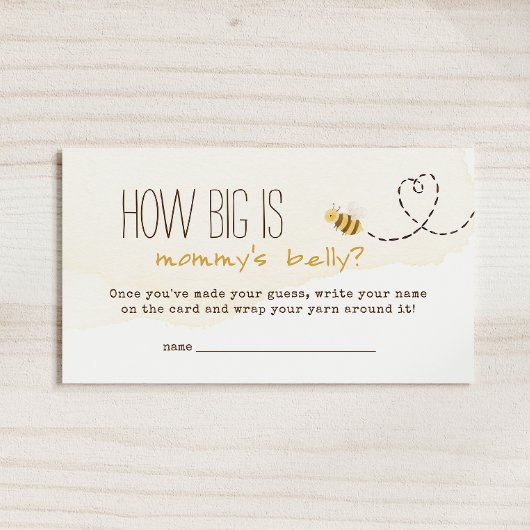 甘いのまわりにどのように大きいMommysベリーゲームカード プレイスカード