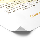 甘いのまわりにママの腹の大きさ ポスター (角)