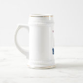 甘いひげの` ビールジョッキ (左)